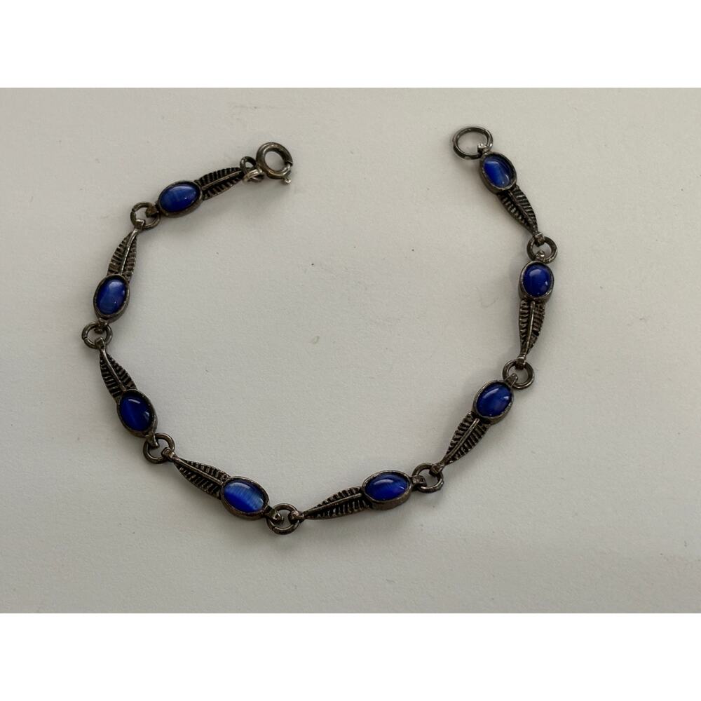 Vintage Sterling Silver Dainty Bracelet